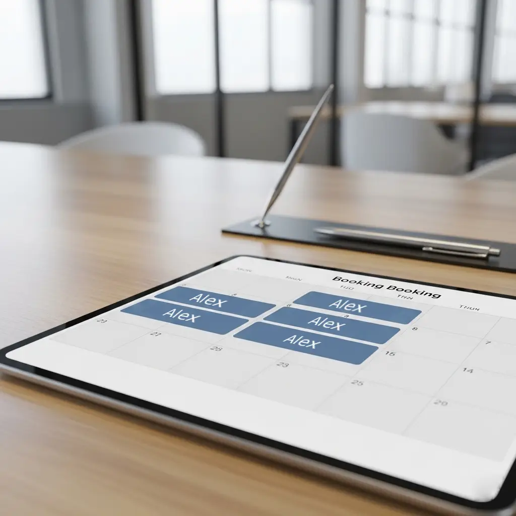 Hotel desk (flexible)