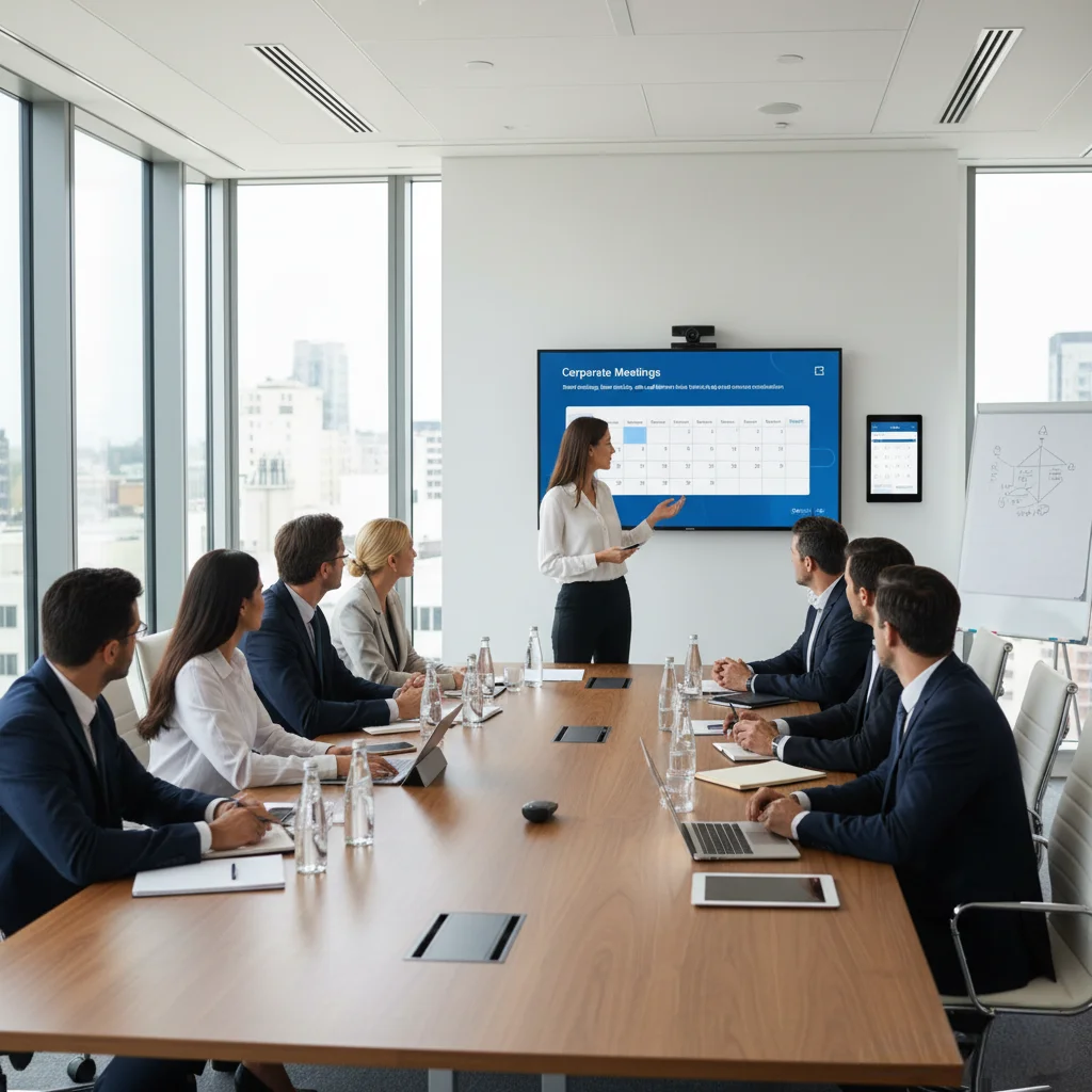 Meeting services interface