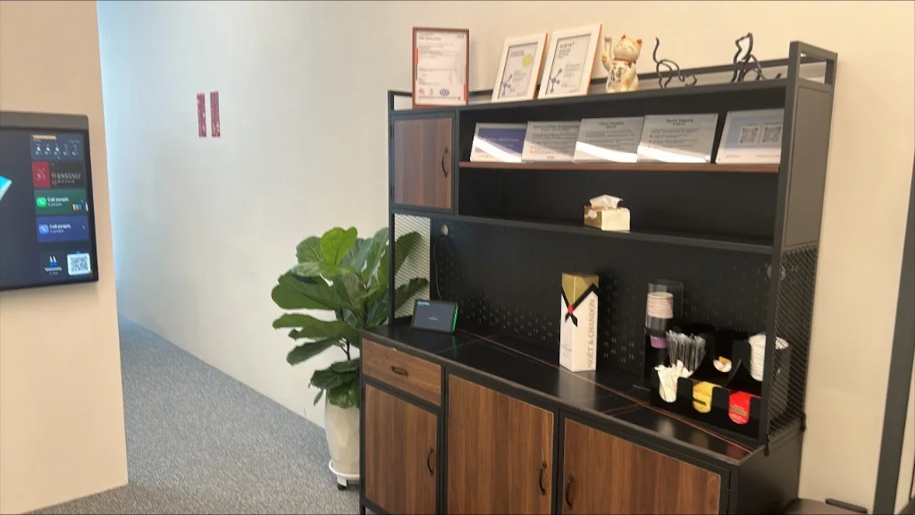 Hospitality and service station