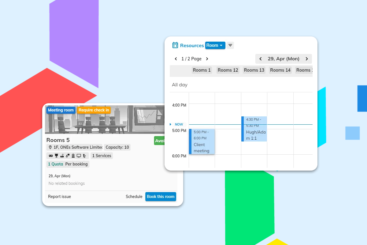 Sync resource calendars