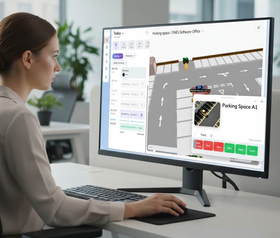 Parking Desktop View