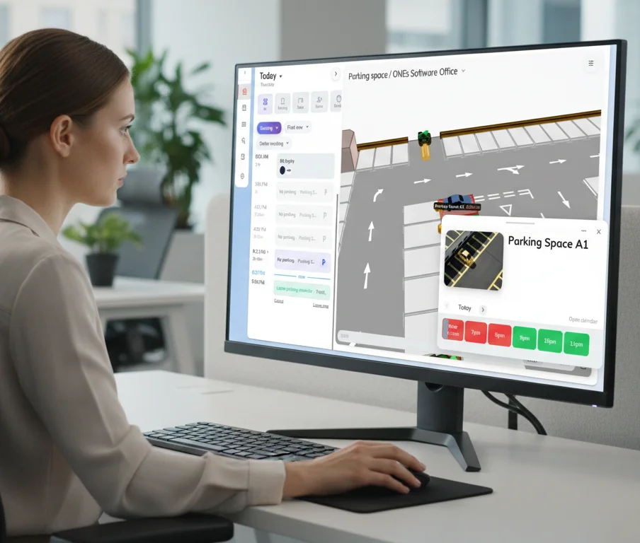 Parking Desktop View