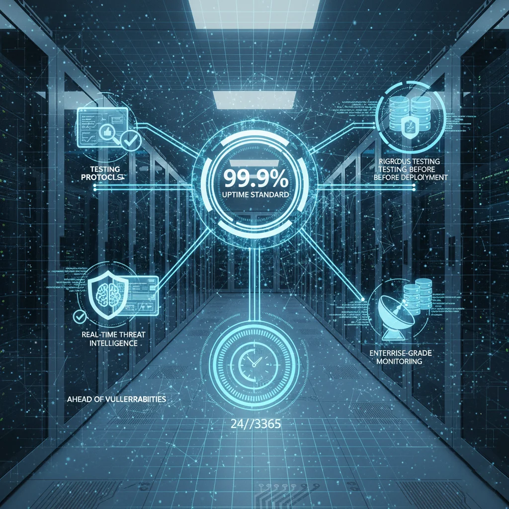 99.9% Uptime Reliability