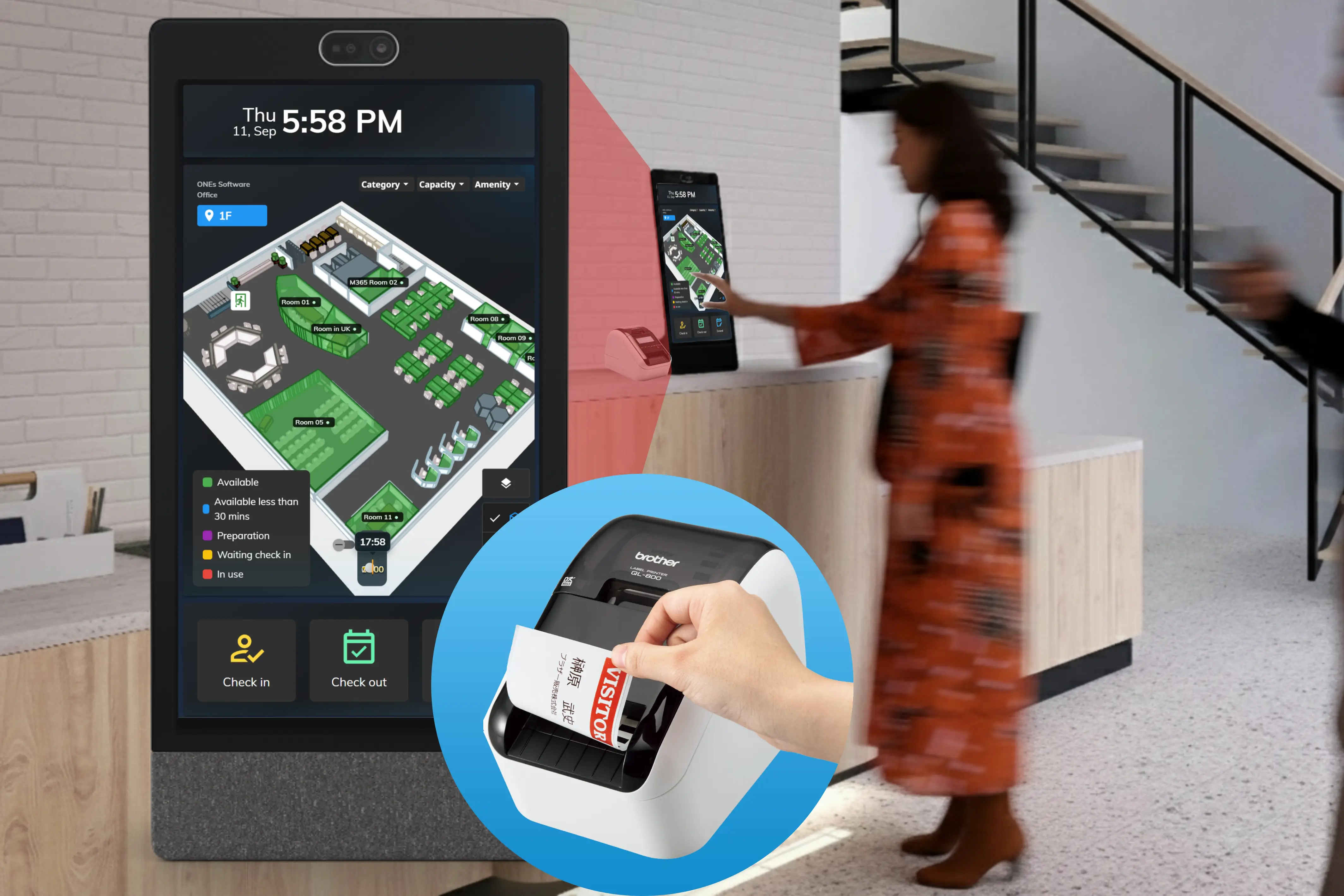 Visitor Check-in Experience